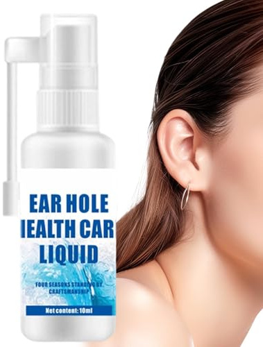 Jiimhte Ohrpiercing Reiniger | 10ml Beruhigender Reinigungsnebel,Sanfter Ohrreiniger für Piercings - Für die Pflege von Nase, Knorpel und Bauchnabel bei Reizungen und kleinen Beulen