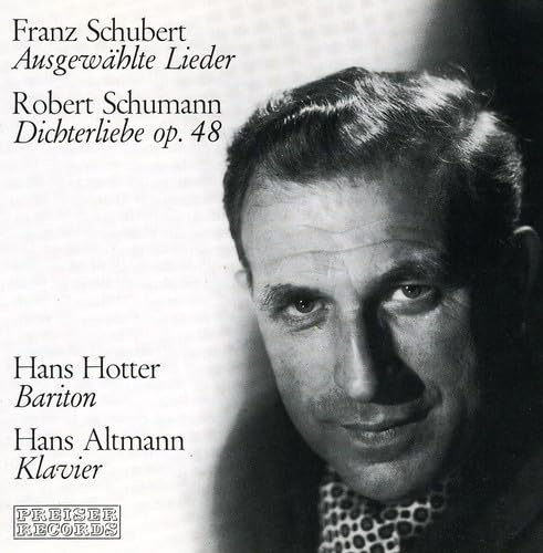 Hans Hotter - Schubert/Schumann Lieder