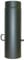 Kamino-Flam Ø 150 mm Stove Pipe with Throttle, approx. 500 mm Straight Length Flue Pipe with Damper, Steel Stove Pipe Extension with with Throttle Flap, Heat Resistant Senotherm Coating, Grey