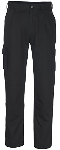 Mascot 07479-330-09 Pasadena Originals Lightweight Trouser with Kneepad Pockets, Size 76C48, Black
