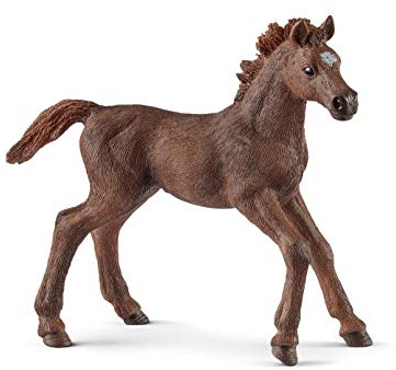 SCHLEICH 13857 Spielfigur - Englisch Vollblut Fohlen (Horse Club)