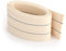 NKlaus Set 2x1 mètre 50mm 100% Coton Naturel Mèche Plate à torons Mèche Lanterne pour brûleur à Huile avec pétrole purifié 40281