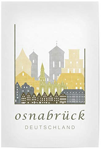 artboxONE Poster 30x20 cm Städte Osnabrück Skyline Desert - Bild osnabrück Deutschland Germany