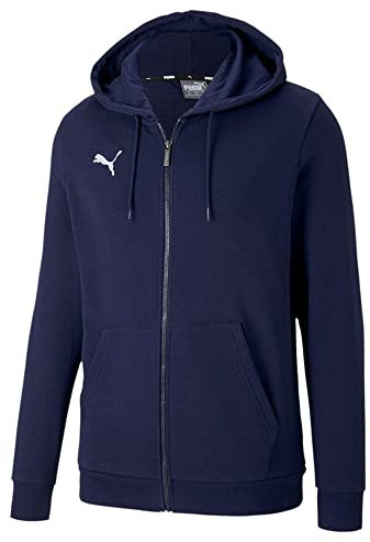 PUMA Herren, teamGOAL 23 Casuals Hooded Jacket Kapuzenjacke, Peacoat, S