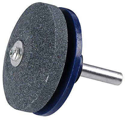 VOANZO 5PCS Lawn Mower Sharpener Lawnmower Blade Sharpener Grinder Wheel Stone for Power Drill Hand Drill