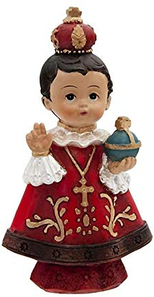 Abbildung Prager Jesulein Bild 8 Cm. Harz Dekorativen Ornament