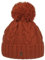 McBURN Giant Bommelmütze Bommelmützen Wintermütze (One Size - rost)