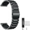 MUENShop 20mm Metal Watch Strap Stainless Steel Compatible for Samsung Galaxy Watch 3 41mm Huawei Watch GT 3 42mm Watch Straps