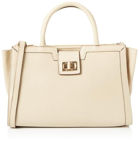 Geox Women's D LEONORY Bag, Off White