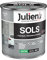 Julien Peinture Sols Extrême Intérieur et Extérieur - Chapes béton, ciment lissé, briques, asphalte, planchers et parquets - Gris Fossile 0,5 L
