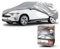 Walser Abdeckplane Auto All Weather, Abdeckplane wasserdicht, 100% wetterfeste Auto Abdeckplane, Autoabdeckung Outdoor, Auto Abdeckplane wasserdicht, Autoplane Vollgarage Größe 10 SUV/Van Silber