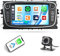 Android 13 Autoradio für Ford Focus II Mondeo 9 S-Max C-Max Kuga 2008-2011 mit Mirrorlink, 7 Zoll Touchscreen Radio mit Bluetooth FM/RDS/HiFi WiFi/GPS+AHD Rückfahrkamera & Mikrofon