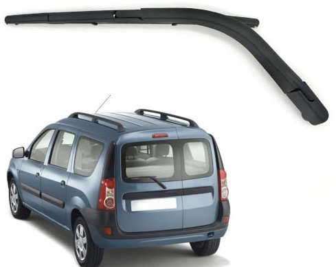 Cenei Heckscheibenwischer für Dacia Logan MCV 2007-2023, Heckwischerarm Wischerblatt Heckscheibe Windschutzscheibe Heckscheibenwischerarm Set Ersatz