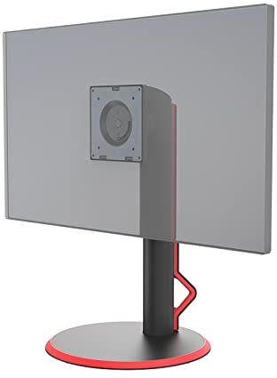 Universal TV Stand Monitor Mount, Monitor Arm With Cable Management, Height Adjustable, Tilt, Swivel Monitor Stand Mount, Fits 27-32inch LCD Computer Screens