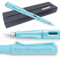 Fountain Pen Lamy Safari - Personalised with Engraving (Medium Nib, Aqua Sky)