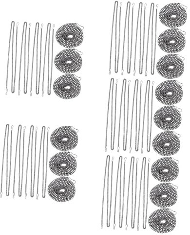 iplusmile 50piezas Cadena Colgante Para Plantas y Decoraciones De Gancho Resistente Para Jardín y Exhibiciones