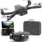 K600 Drohne mit Kamera 1080P, 90° motorisierte verstellbare Kamera, Automatischer Schwebeflug, One Key Takeoff/Landing, Faltbare FPV Brushless Motor Drohne, Geeignet für Erwachsene und Anfänger