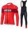 UGLY FROG Set Ciclismo Termico per l'inverno, Uomo, Maglia Salopette con Pettorina