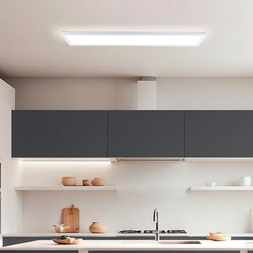 Lightbox LED Deckenaufbau-Paneel | 25 x 96 cm | Wand- & Deckenpanel mit