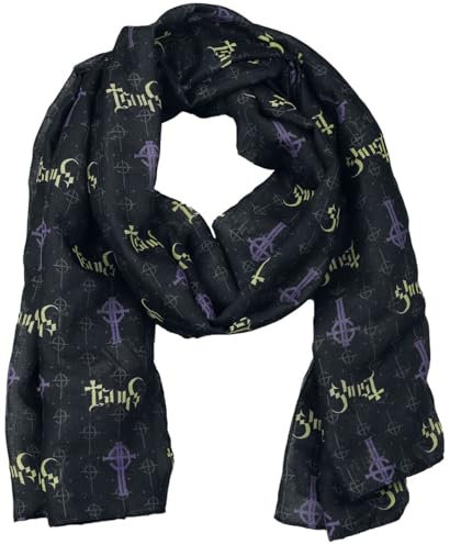 Ghost Logo Unisexe Foulard multicolore 100% Polyester