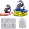 1 Pcs Easter Dragon Resin Mould Silicone Egg Mould Making Kit Crystal Lava Dragon Egg èpoxy Resin Moulds Candle Jewelry Pendant Making Mould for Home Party Ornaments Desk Toys