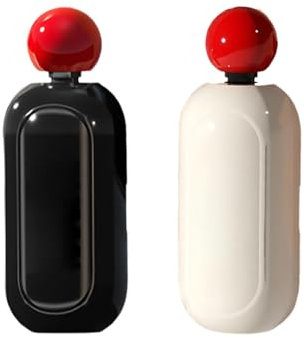 HAMKU 2 Stück Fusselrolle Wiederverwendbar,Waschbare Klebrige Fusselrollen Für Fusselrolle Tierhaare,Tragbare Mini Fusselrolle Kleidung (Schwarz)