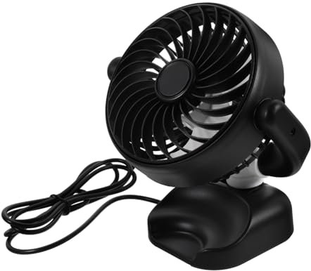 Homoyoyo Ventilateur De Voiture Arrière Ventilateur De Circulation Air Pour Véhicules Refroidissement Silencieux Design Ajustable Et Portable