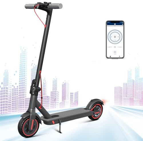8.5'' Electric Scooter, 350W Electric Scooters Adult with 36V 10.4AH Battery, 16-19 Miles Range, 3 Speed Mode, Foldable Electric Scooters