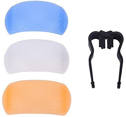 Marhynchus 3 in 1 Pop Up Flash Diffuser Cover Flash Bounce Diffuser DSLR Camera Diffuser Soft Light with Wide Dispersion
