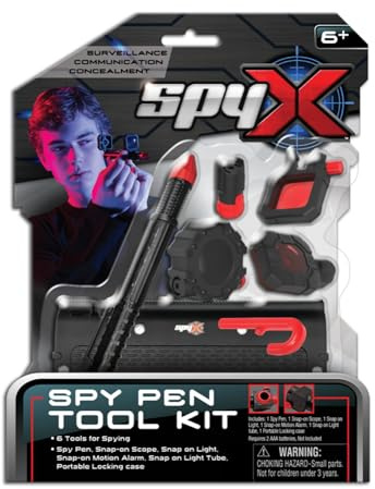 SpyX Spionage Stift Toolkit - Spionagespielzeug für Kinder.