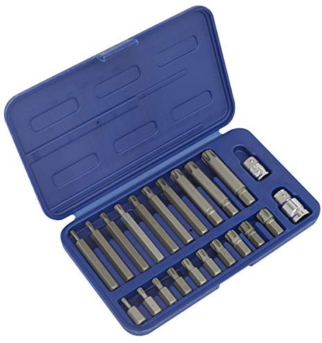 Ribe Bit Set 22pc 3/8 & 1/2Sq Drive