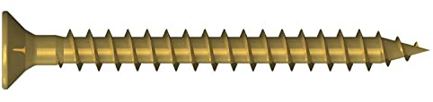 Reiser Spanplattenschrauben, 3,5 x 16 mm Torx, 200 Stück, Vollgewinde, gelb verzinkt, 38928