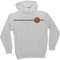 SANTA CRUZ Herren Pullover Kapuzenpullover Classic Dot Skate Sweatshirt, Grau meliert, Small