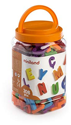 Miniland Letras magn. Mayusc 308 pcs