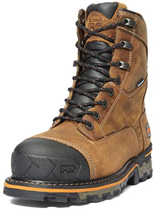 Timberland PRO Men's 8 Boondock Composite Toe Wp-m Industrial Work Boot, Brown, 6 UK