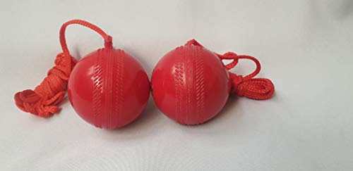 Ps Pilot Ball zum Aufhängen für Cricketübungen mit Reaktionsschnur, 2 Stück