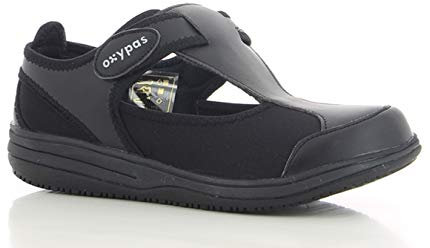 Candy Oxypas Medilogic Leichtgewichtige, waschbare Stillschuhe für Mediziner (EU-Größe 37, Schwarz)