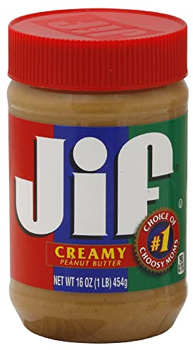 Jif Creamy Peanut Butter 454g (16oz)