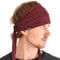 Stirnband Herren Bandana Kopftuch, Haarband Damen Wickeln Lange Dekorative Bänder, Schweißbänder Japanische Mode, Zubehör Für Pirat Ninja Weinrot