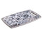 Brandani 53189 Alhambra tagliere in PP con nero in acciaio INOX, coltello multiuso, multicolore
