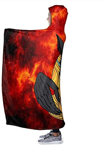 YuLiZP Decke Wohn Kuscheldecken Ägypten Fledermaus Monster Werfen Sie Schlafzimmer/Sofa/Wohnzimmer Couch Warm Travel Super Fluffy Solid Bed Bettdecke Für Kinder Erwachsene Die Ganze Saison-80X60 Inch