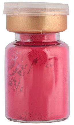 Compras Locas Polvo de pigmento de lápiz labial, polvo de pigmento de lápiz labial de maquillaje de pigmento, polvo de(Enamored red)