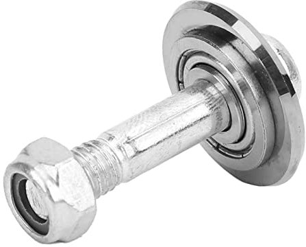 Fliesen-Ritzrad, Fliesenschneider, Hartmetall-Bewertungsrad mit Schraube und Kontermutter 22 mm, für manuelle Fliesenschneidemaschine, Ersatzkugellager, 22 × 6 × 10,5 mm(20000m Silber)