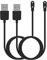 RuenTech Cargador compatible con casco de bicicleta Smart4u SH55M SH50, cable de carga para casco Livall BH60SE/BH62/BH51M/BH50T/MT1 adaptador USB (2 negros, 1 m)