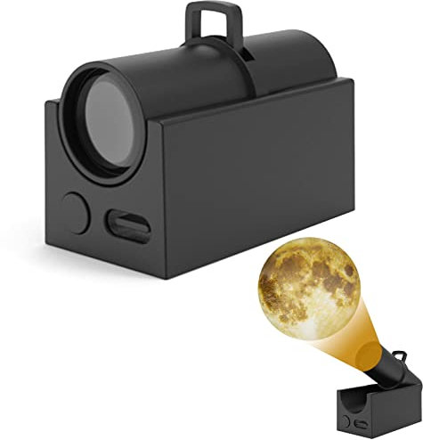 Bexdug Erde Mond Lampe Projektor Nachtlicht | Einstellbare Erde-Mond-Projektorleuchte, Schlafzimmer-Wanddekoration | Romantische Erde-Mond-Atmosphäre -Projektorleuchte, USB-Ladebeleuchtung