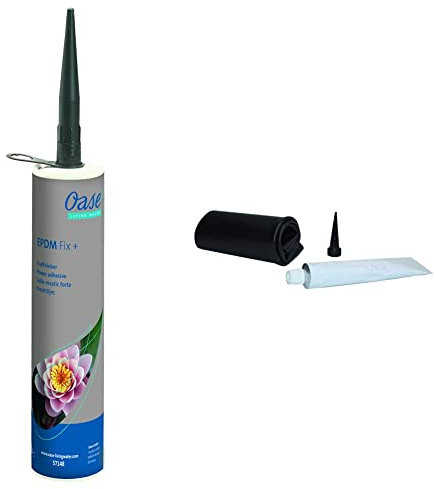 Oase 50843 Kit de Réparation pour Bâche PVC & 57148 UniFix + Colle-Mastic
