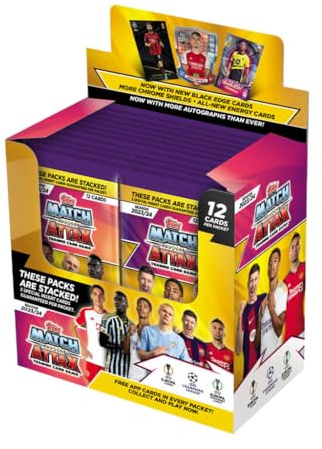 Topps Match Attax 23/24 Komplettbox (24 Umschläge / 288 Karten)