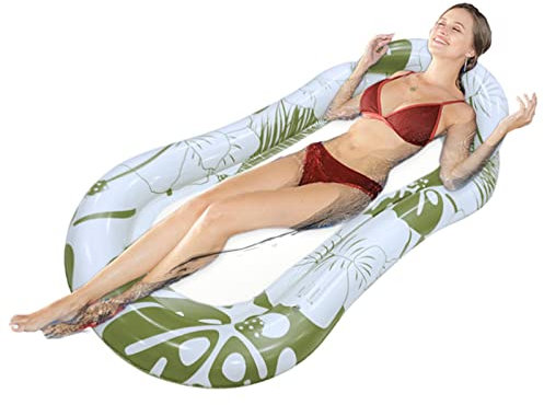 Chaise longue flottante pour piscine - bronzage - Pour bronzer, bronzage, bronzage, radeau extérieur