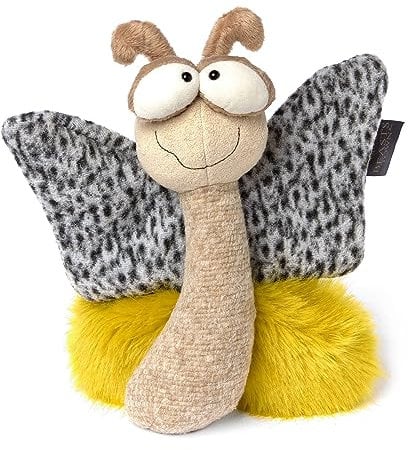 sigikid Plüschtier Happy Day, BeastsTown für Kinder und Erwachsene zum Sammeln, Schenken, Spielem, Schmusen, Beige/Gelb/Schmetterling