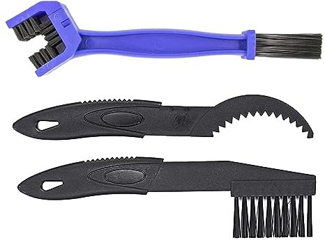 Ketten Reinigungsbürste, FahrradKetten Motorradketten Reinigungsbürste Kit,Fahrrad Motorrad Kettenreiniger Saubere Bürste, Kettenbürste,Kettenreinigungsbürste für MTB Mountainbike Fahrrad Motorrad